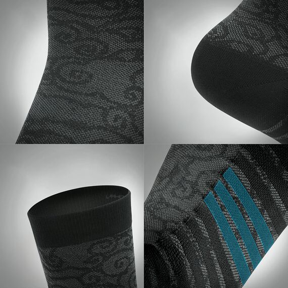 Rockbros 490025001 ROAD TO SKY Cycling Socks 39-42 cm - Black