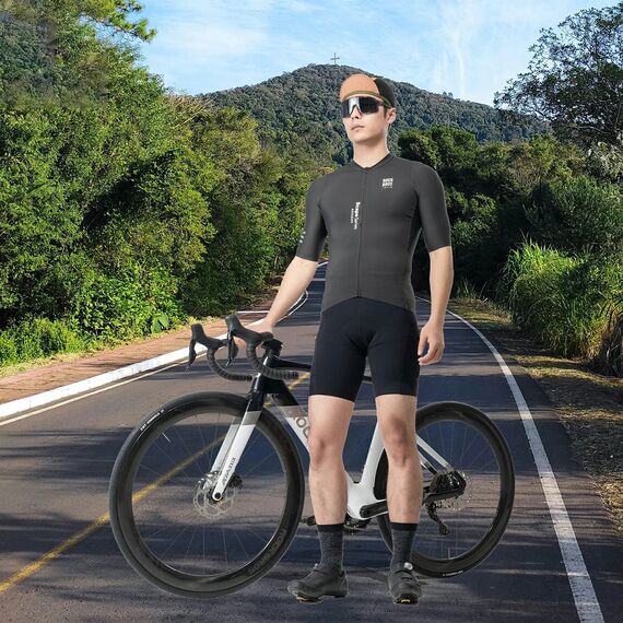 Rockbros 490025001 ROAD TO SKY Cycling Socks 39-42 cm - Black