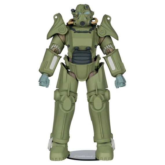 Fallout 76 Gaming Edition Action Figure T-45 Military Armor (Red Platinum Edition) 20 cm