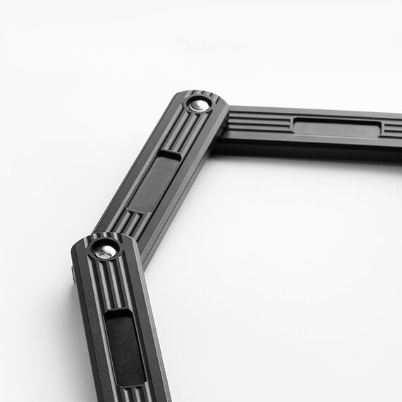 Rockbros LKXR2010 Folding Bike Lock with Key - Black