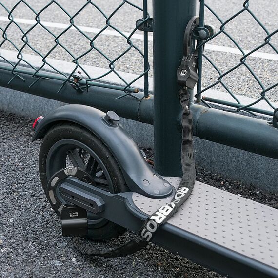 Rockbros 85922 Chain Lock for Scooters and Bikes - Black