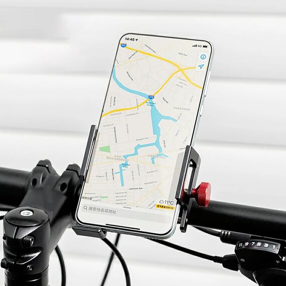 Rockbros 25210038101 clamp phone holder - black