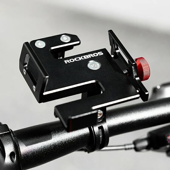 Rockbros 25210038101 clamp phone holder - black