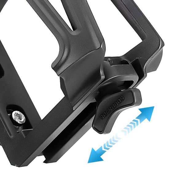 Rockbros 31210029 Motorcycle Bottle Holder - Black and Red
