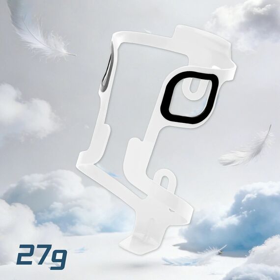 Rockbros BBC2504 Ultralight Aluminum Bottle Cage - White