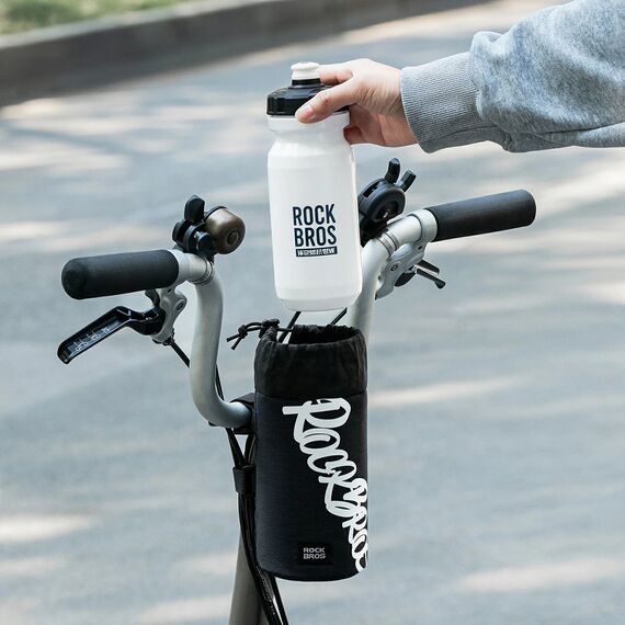 Rockbros G004 Flash Journey 1L Water Bottle Bag - Black