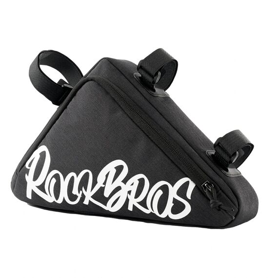 Rockbros G002 Flash Journey Triangle Frame Bike Bag 1.4L - Black