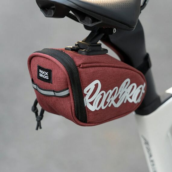 Rockbros G007 Flash Journey Saddle Bag 0.8 l - Red