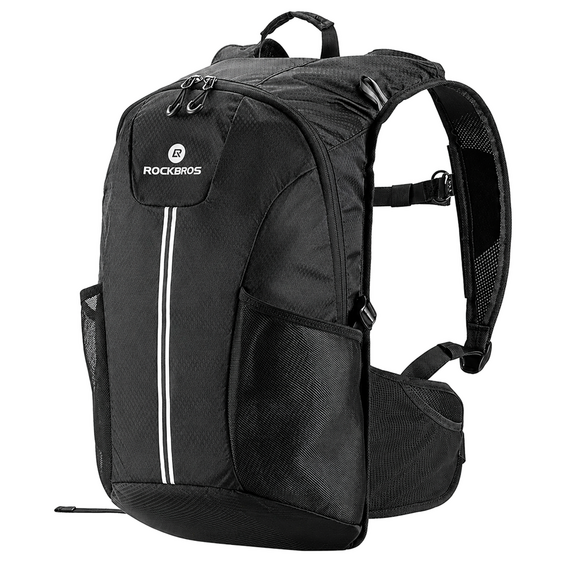 Rockbros H9 city backpack 20 l lightweight waterproof - black