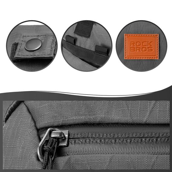 Rockbros H43 Backpack for Brompton Folding Bike - Gray