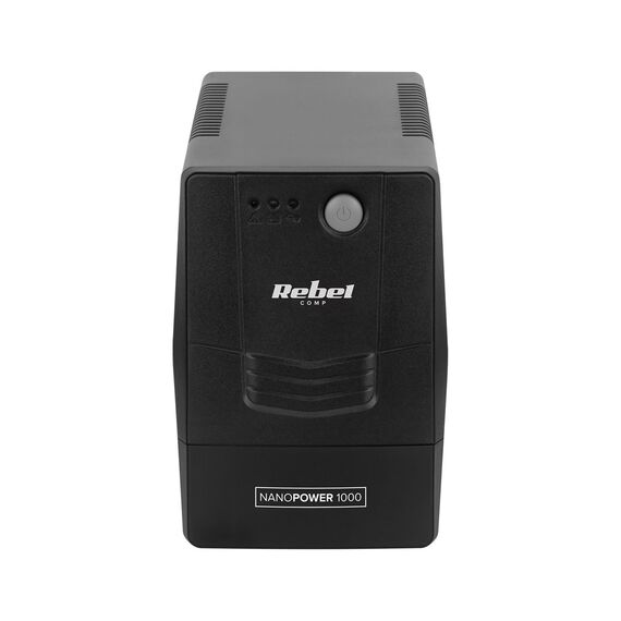 REBEL UPS Nanopower 1000 uninterruptible power supply (UPS) Line-Interactive 1000 VA 600 W 2 AC outlet(s)