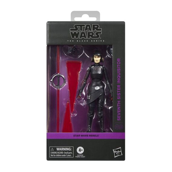 Star Wars: Rebels Black Series Action Figure Seventh Sister (Inquisitor) 15 cm