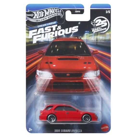 Fast &amp; Furious Hot Wheels Silver Series Die-Cast Vehicles 1/64 979N Assortment (24)