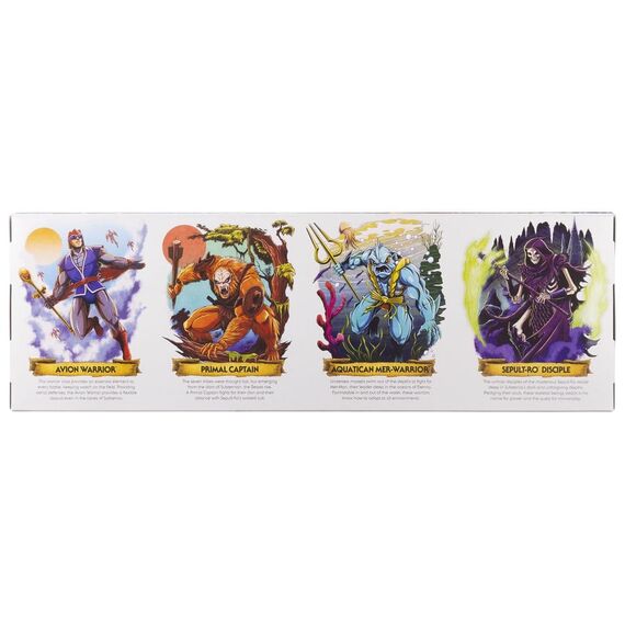 Masters of the Universe Origins Action Figure 4-Pack Battle for Subternia 14 cm
