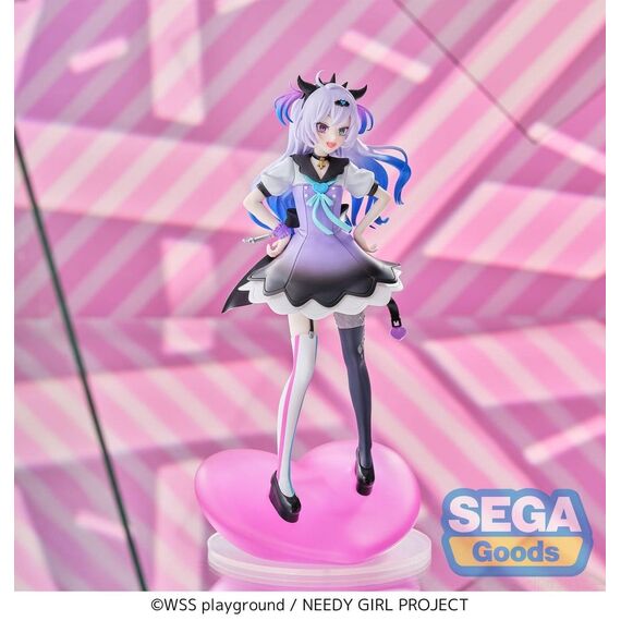 Needy Girl Overdose XStellar PVC Figure PURPLE LOLLIPOP 20 cm