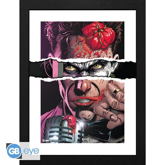 DC Comics - The Joker Framed Print (30.5 x 40,6cm) / Fan Shop and Merchandise