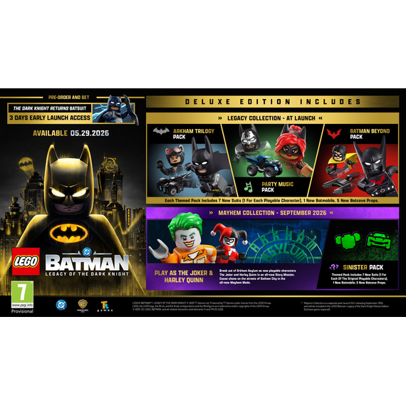 LEGO Batman: Legacy of the Dark Knight (Deluxe Edition) / Xbox Series X