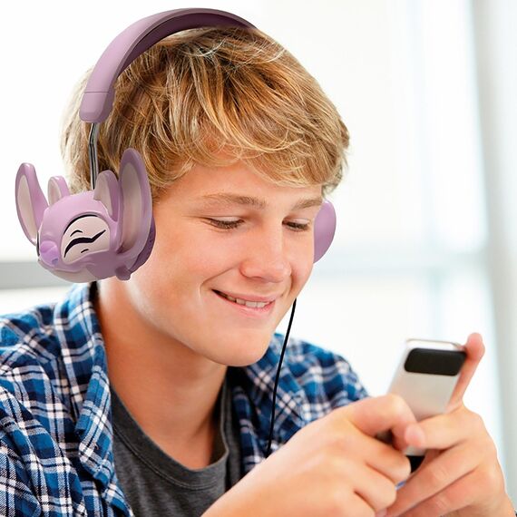 Lexibook - DISNEY Stitch Angel Wired Foldable Headphone with safe volume limitation (HP015D1) / Toys