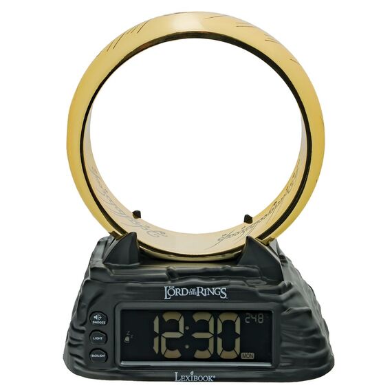 Lexibook - Lord Of The Ring Digital alarm clock with lighting ring (RL805LR) / Toys