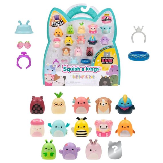 Squishalongs - 2,5 cm 14 Pack S5 (SQAL0268) / Toys