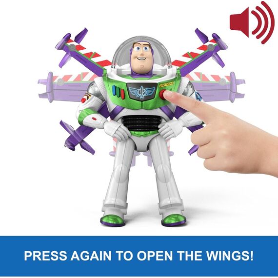 Toy Story - Feature Lift Off Multi Buzz 30cm, English (JKL97) / Toys
