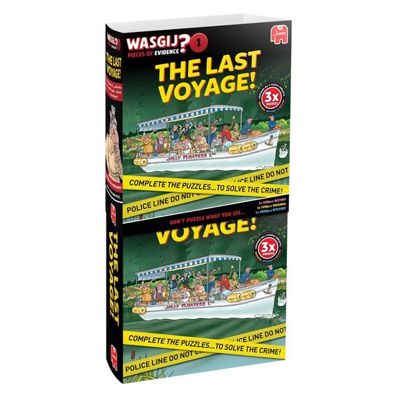 Wasgij - Pieces Of Evidence -The Last Voyage! (2x500 & 1x1000) (1110100905) / Toys