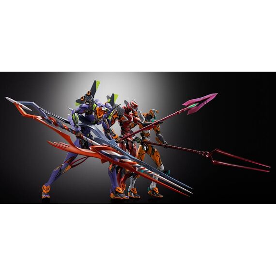 Neon Genesis Evangelion Metal Build Action Figure Eva Production Model-02 30th with the Spear of Cassius 22 cm