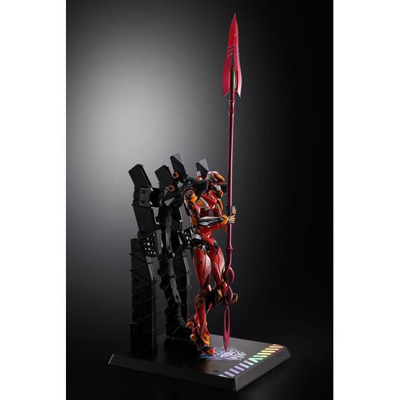 Neon Genesis Evangelion Metal Build Action Figure Eva Production Model-02 30th with the Spear of Cassius 22 cm