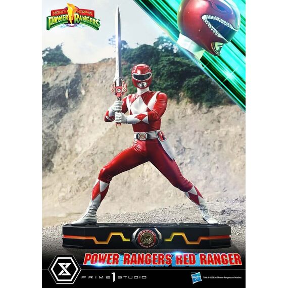 Mighty Morphin Power Rangers Premium Masterline Statue 1/4 Red Ranger 62 cm