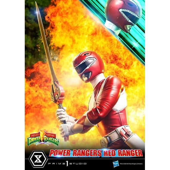 Mighty Morphin Power Rangers Premium Masterline Statue 1/4 Red Ranger 62 cm