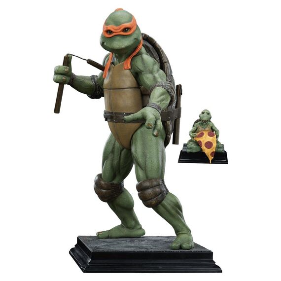 Teenage Mutant Ninja Turtles Statue 1/2 Michelangelo Deluxe Edition 84 cm