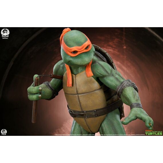 Teenage Mutant Ninja Turtles Statue 1/2 Michelangelo Deluxe Edition 84 cm