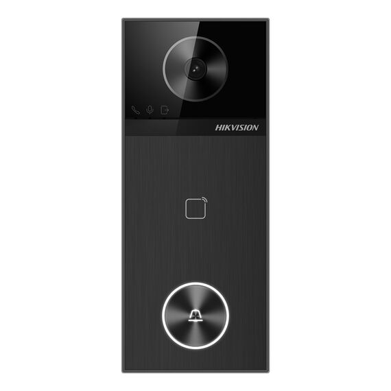 Hikvision DS-KV6114-WBE1(O-STD) video intercom system 4 MP Black