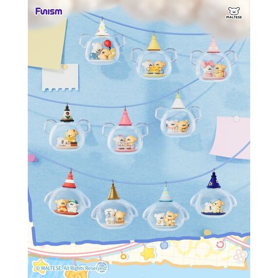 Maltese Childhood Days Series Mini Figure Blind Box Display (8)