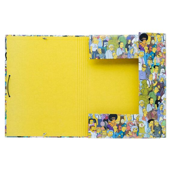 The Simpsons Elasticated Folder 34 x 26 cm