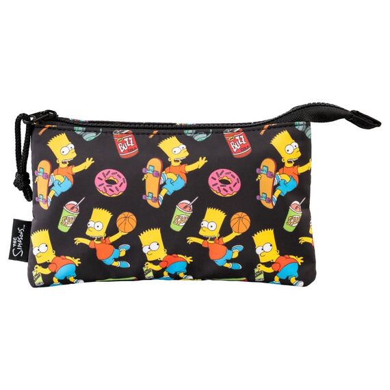 The Simpsons Triple Pencil Case Bart