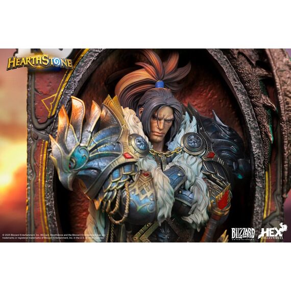 Hearthstone 3D Art Frame Statue Varian Wrynn 31 cm