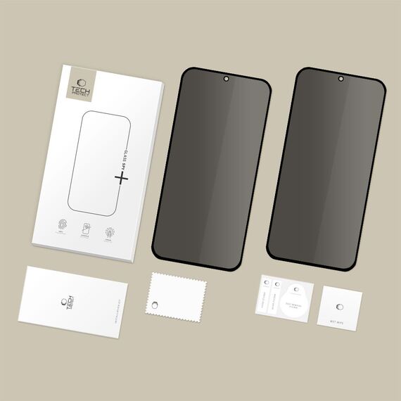 Szkło hartowane Tech-Protect Glass SPY+ 2-Pack prywatyzujące na Samsung Galaxy A27 5G