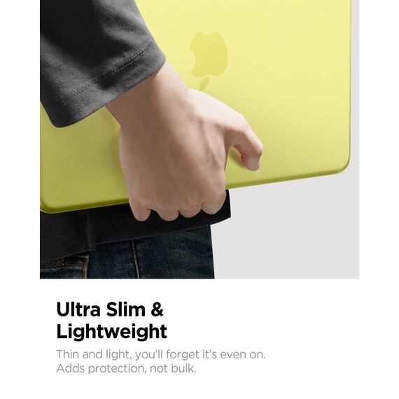 Etui Spigen AirSkin na MacBook Neo 13" 2026 - żółte matowe