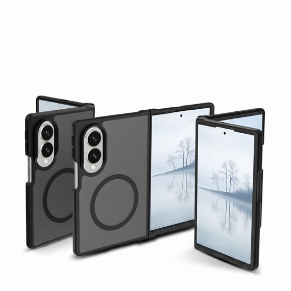Etui Tech-Protect Magmat MagSafe na Samsung Galaxy Z Fold 8 - czarne matowe