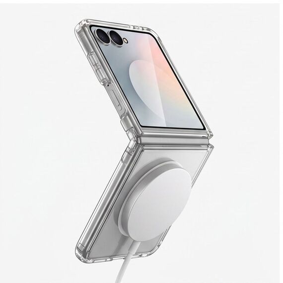 Etui Tech-Protect FlexAir Hybrid MagSafe na Samsung Galaxy Z Flip 8 - przezroczyste