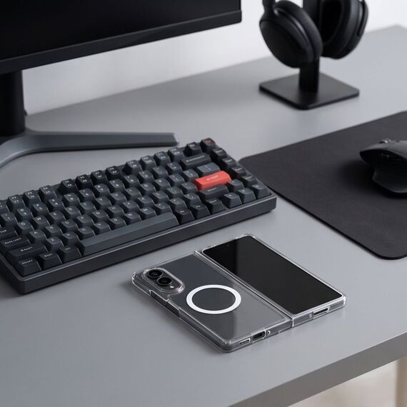 Etui Tech-Protect FlexAir Hybrid MagSafe na Samsung Galaxy Z Fold 8 - przezroczyste