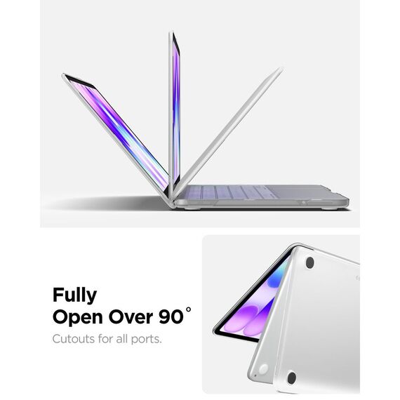 Etui Spigen AirSkin na MacBook Neo 13" 2026 - przezroczyste matowe
