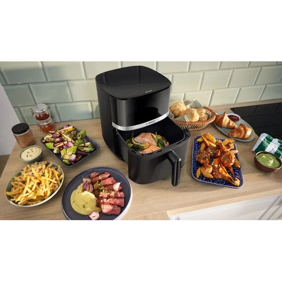Bosch Serie 4 MAF462B0 fryer Single 6.1 L Stand-alone 2050 W Hot air fryer Black
