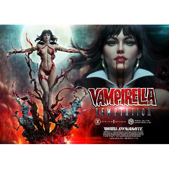 Vampirella Real Elite Masterline Series Statue 1/3 Temptation Bonus Version 100 cm