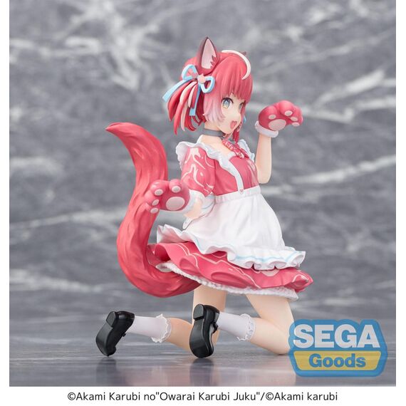 VTuber PM Perching PVC Statue Akami Karubi 14 cm