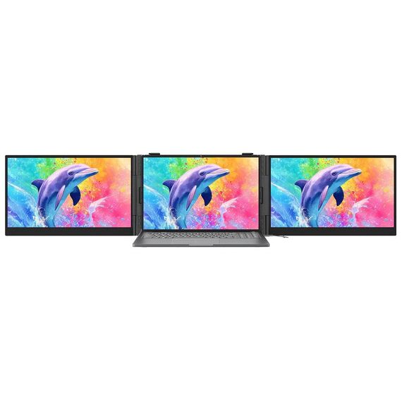 Blackview DCM8 Pro - 15.3" portable laptop screen extender with dual-monitor support and 2 USB-C ports