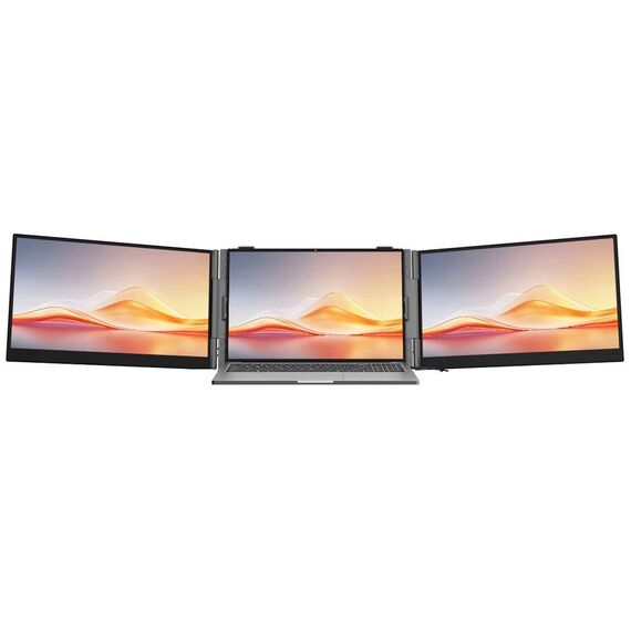 Blackview DCM6 Pro - 14" portable laptop screen extender with dual-monitor support and 2 USB-C ports