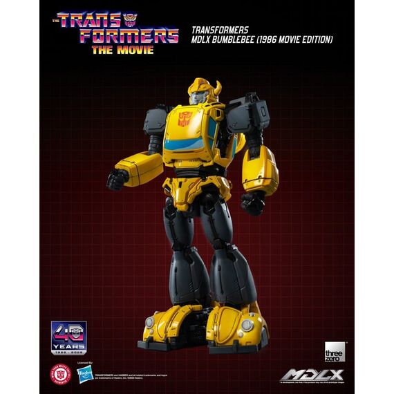Transformers MDLX Action Figure Bumblebee (1986 Movie Edition) 12 cm