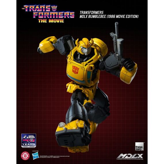 Transformers MDLX Action Figure Bumblebee (1986 Movie Edition) 12 cm